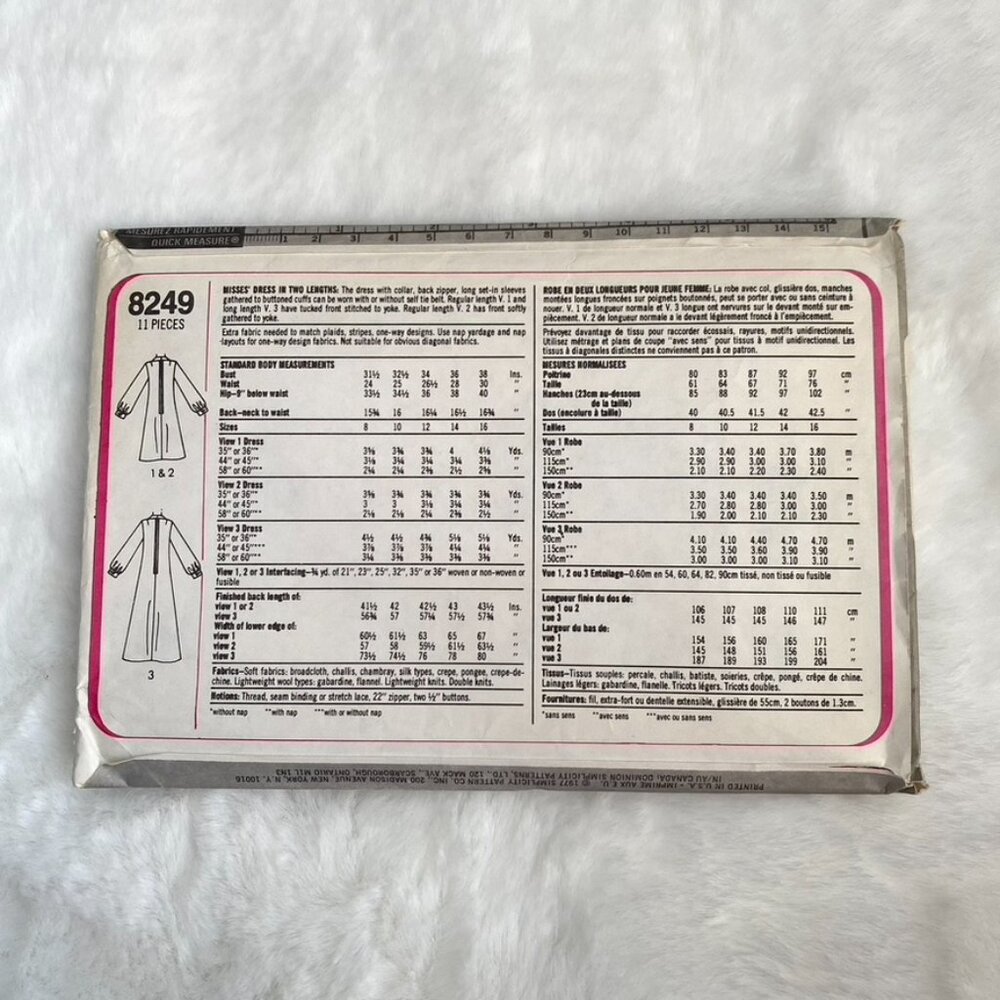 2 Simplicity Sewing Patterns - Picture 5 of 5